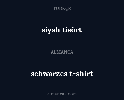 siyah tisört - schwarzes t-shirt
