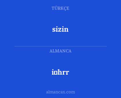 sizin - i̇hrr