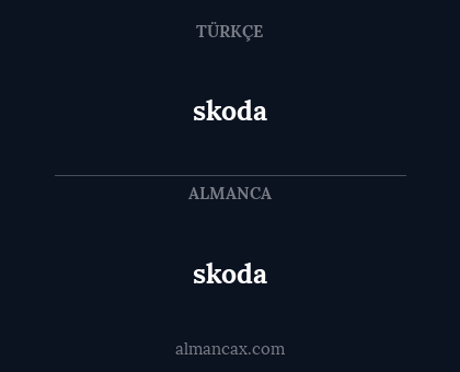 skoda - skoda
