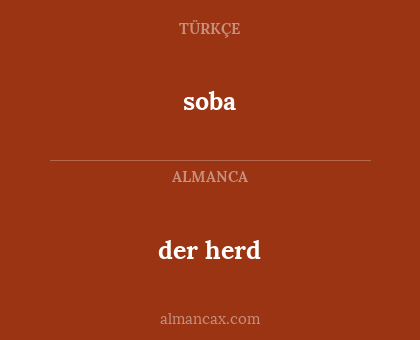 der herd - soba