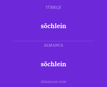 söchlein - söchlein