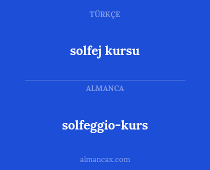 solfeggio-kurs - solfej kursu