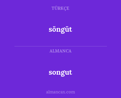 songut - söngüt