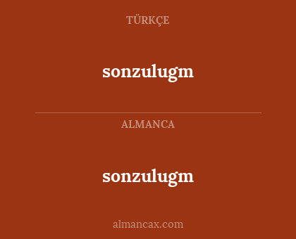 sonzulugm - sonzulugm