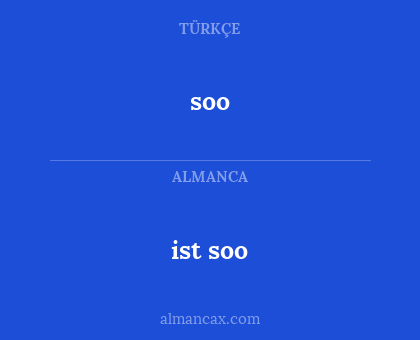 ist soo - soo