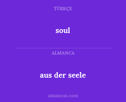 soul - aus der seele