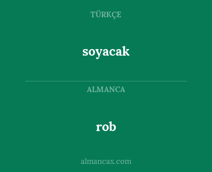 rob - soyacak