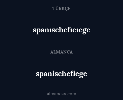 spanıschefıeıege - spanischefiege