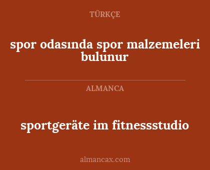 spor odasında spor malzemeleri bulunur - sportgeräte im fitnessstudio