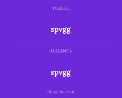 spvgg - spvgg