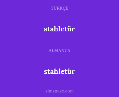 stahletür - stahletür