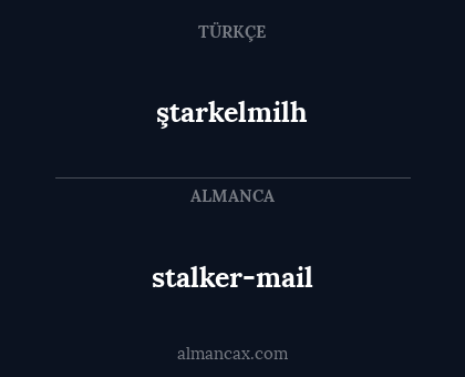stalker-mail - ştarkelmilh