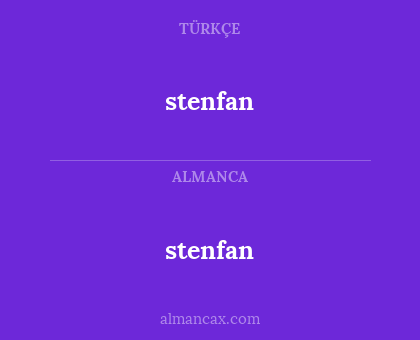 stenfan - stenfan