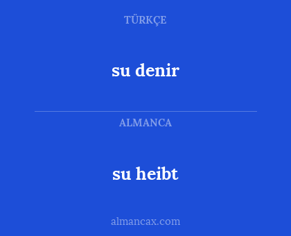 su denir - su heibt