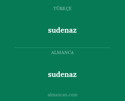 sudenaz - sudenaz