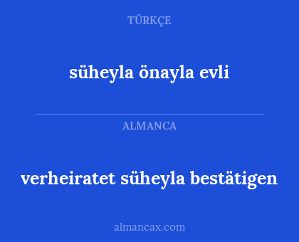 verheiratet süheyla bestätigen - süheyla önayla evli