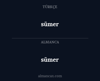 sümer - sümer