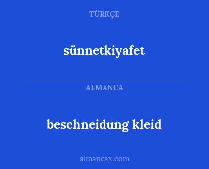 sünnetkiyafet - beschneidung kleid