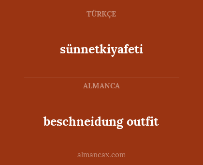 sünnetkiyafeti - beschneidung outfit