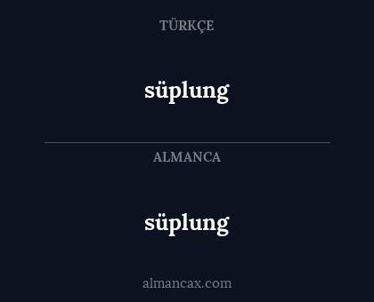 süplung - süplung