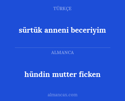 sürtük anneni beceriyim - hündin mutter ficken