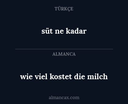 süt ne kadar - wie viel kostet die milch