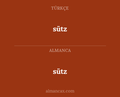 sütz - sütz