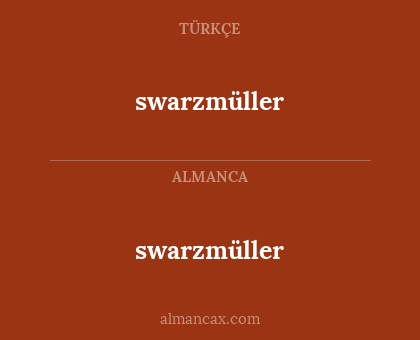 swarzmüller - swarzmüller