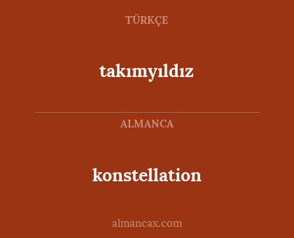 konstellation - takımyıldız