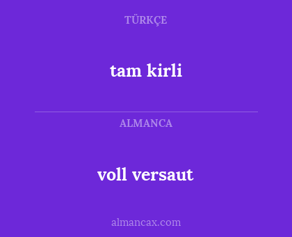 voll versaut - tam kirli