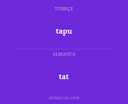 tapu - tat