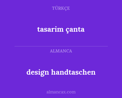 tasarim çanta - design handtaschen