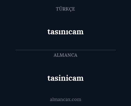 tasınıcam - tasinicam