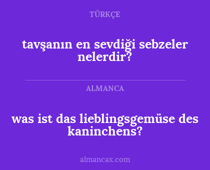 tavşanın en sevdiği sebzeler nelerdir? - was ist das lieblingsgemüse des kaninchens?