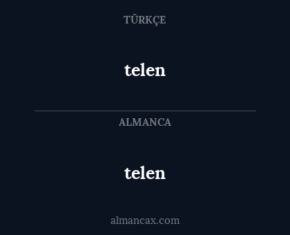 telen - telen