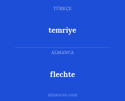 flechte - temriye