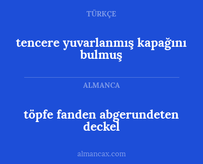 tencere yuvarlanmış kapağını bulmuş - töpfe fanden abgerundeten deckel