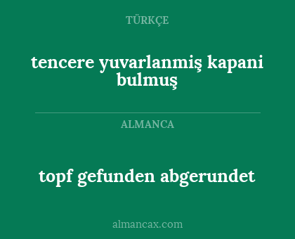 topf gefunden abgerundet - tencere yuvarlanmiş kapani bulmuş