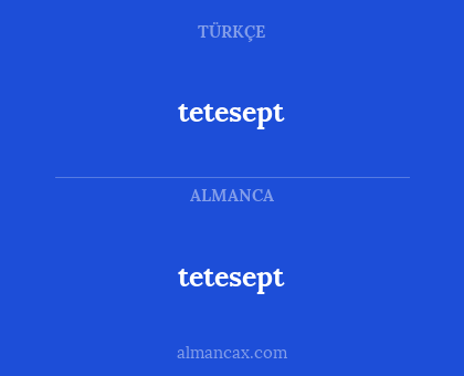 tetesept - tetesept