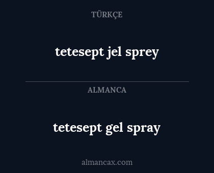 tetesept jel sprey - tetesept gel spray