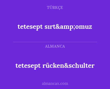 tetesept rücken&schulter - tetesept sırt&omuz