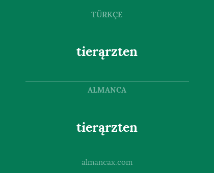 tierąrzten - tierąrzten