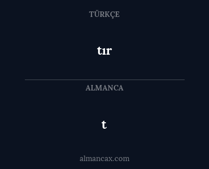 tır - t