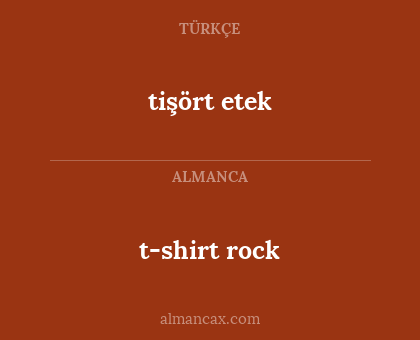 tişört etek - t-shirt rock