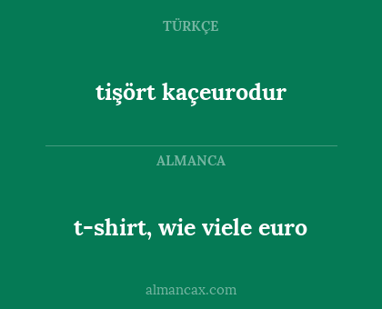 tişört kaçeurodur - t-shirt, wie viele euro
