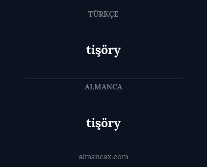 tişöry - tişöry