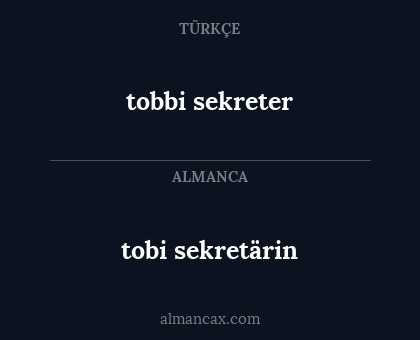 tobbi sekreter - tobi sekretärin