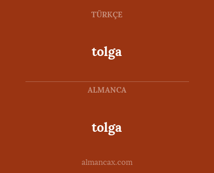 tolga - tolga