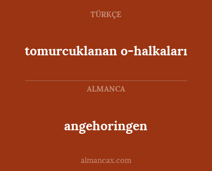 angehoringen - tomurcuklanan o-halkaları