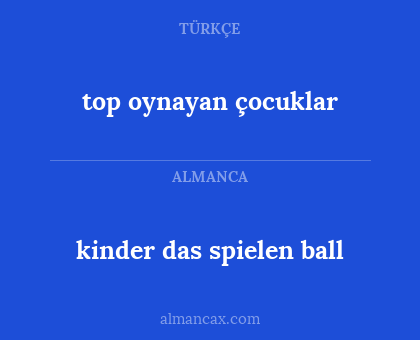 top oynayan çocuklar - kinder das spielen ball